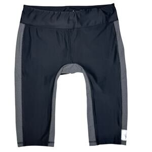 JoFit Womens L Black Magic Tights Workout Athletic Capri Compression Pants